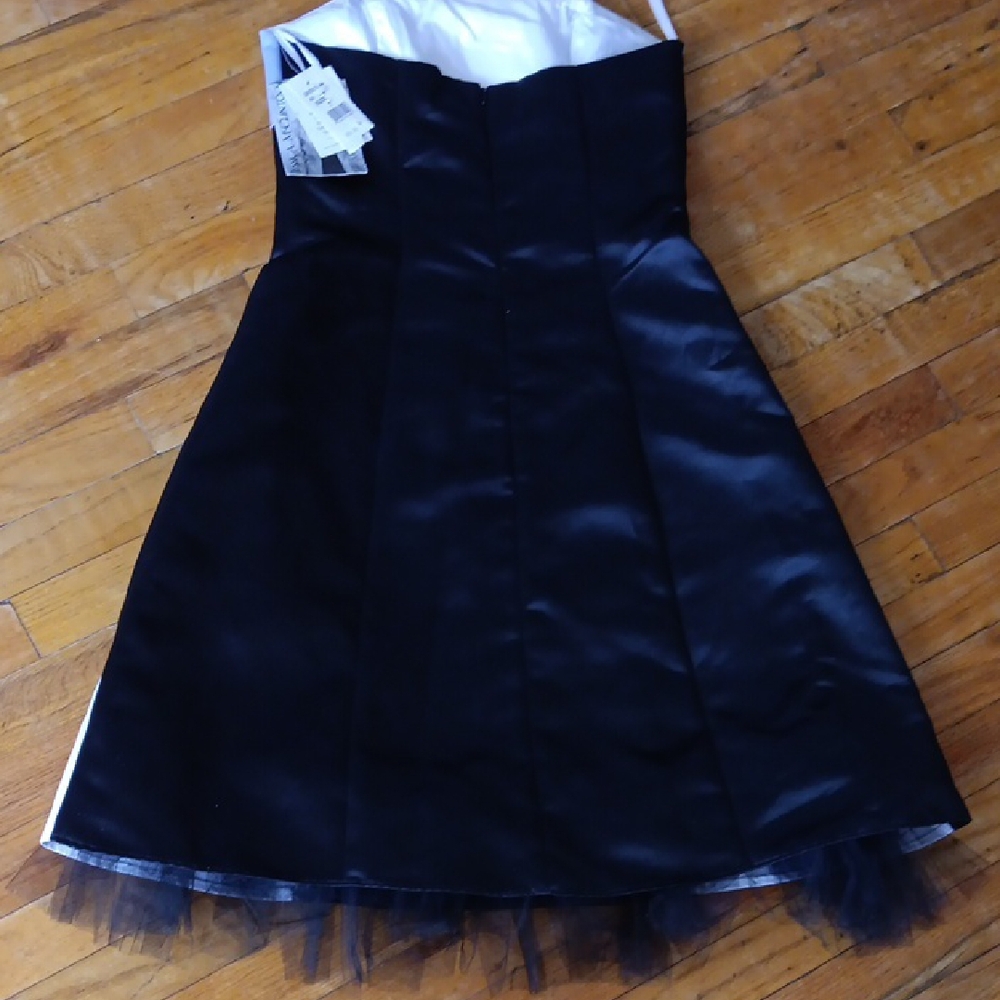 Jessica McClintock Elegant Blue Dress - Picture 3 of 5